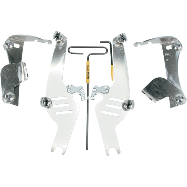 ウインドシールドスポーツ クイック取付金具 03年-09年 VTX1300 ポリッシュ