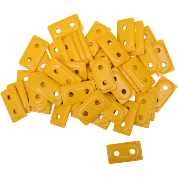 サポートプレート 5/16インチスタッド 黄 (48個入り)