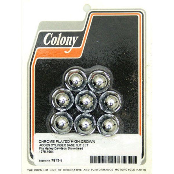 Machine ドングリナット シリンダーベース 78年-84年 BigTwin