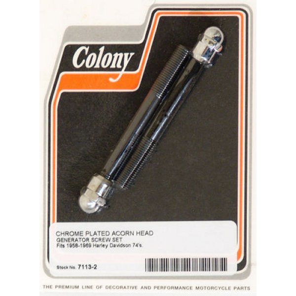 Machine ボルト/ドングリナット ジェネレーターマウント 58年-69年 FL、FLH