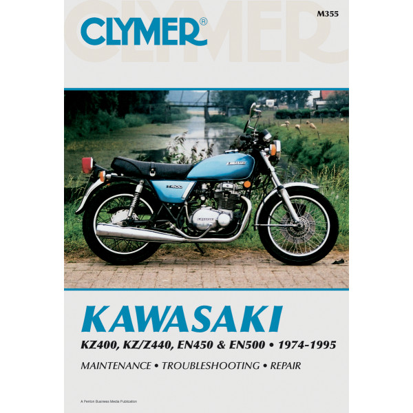 マニュアル 整備書 74年-95年 カワサキ KZ400、KZ/Z440、EN450、EN500