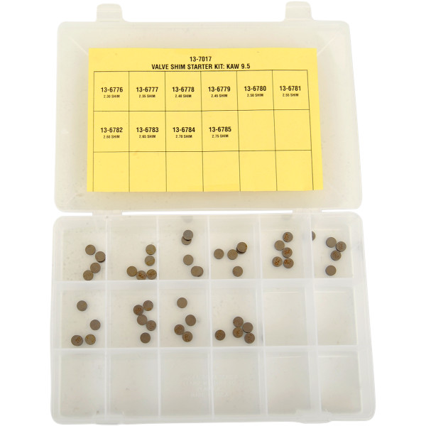 バルブ シム スターターキット カワサキ 9.5mm