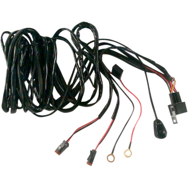 LEDライト 配線キット 2灯用 300W リレー フューズ スイッチ配線 1個売り