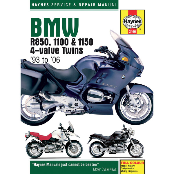 マニュアル 整備書 93年-06年 BMW R850/1100/1150 4-バルブ Twins