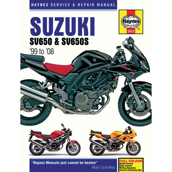 【セール特価】 マニュアル 整備書 99年-08年 スズキ SV650/SV650S