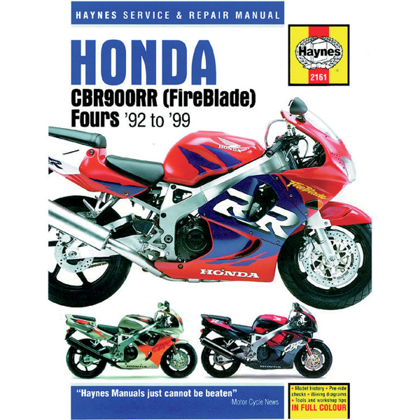 【セール特価】 マニュアル 整備書 92年-99年 ホンダ CBR900RR