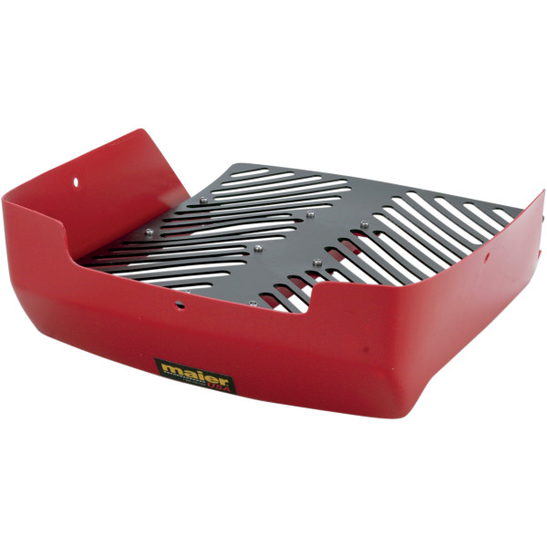 ラジエター カバー 87年-06年 ヤマハ YFZ350 赤