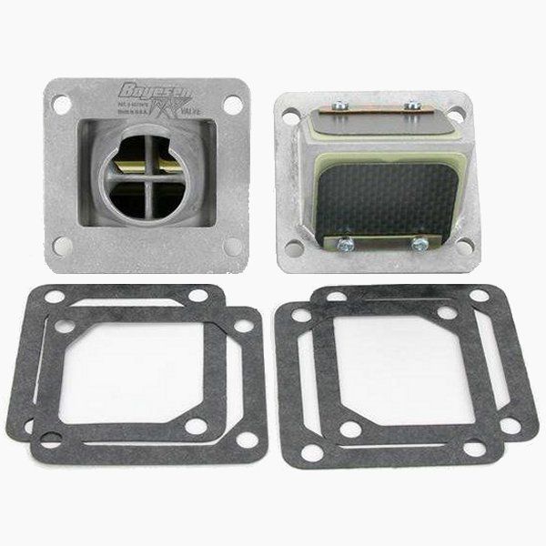 A  リードバルブ RAD バルブ カーボンファイバー製 87年-06年 ヤマハ YFZ350 Banshee