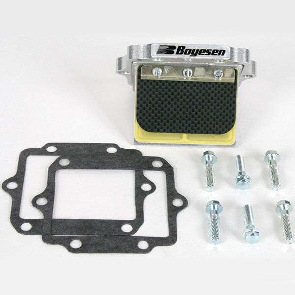 リードバルブ RAD バルブ カーボンファイバー製 93年 ポラリス 2x4 350L