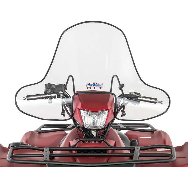 汎用 ウインドシールド 取付金具付 ヘッドライト部 カット