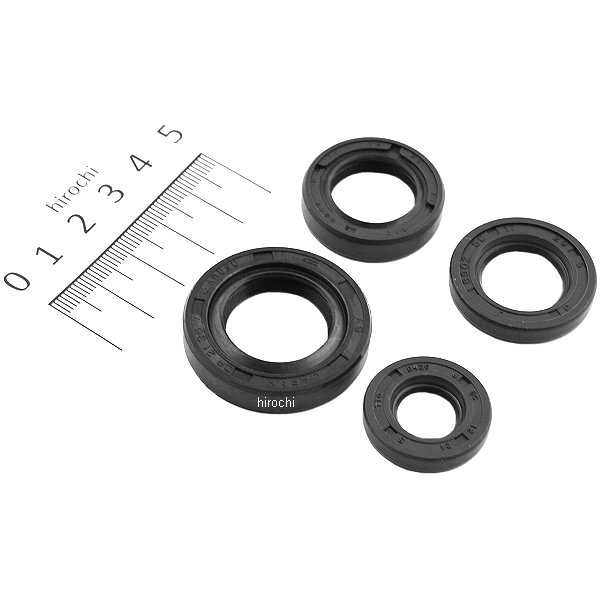 クランクケースオイルシールセット 100ccケース用 4個セット