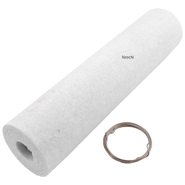 消音筒型グラスウール 62mm×250mm