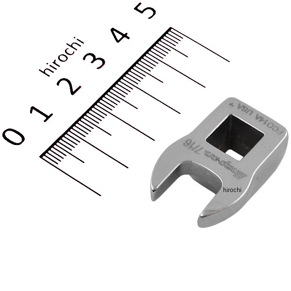 3/8インチ クロウフット オープン エンド レンチ 7/16インチ