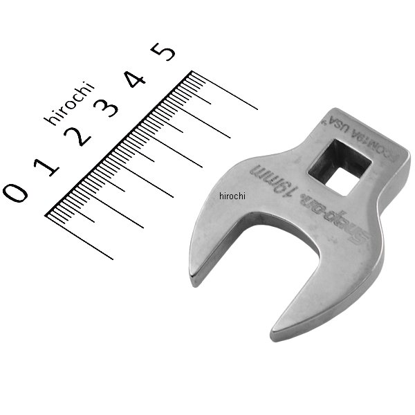 3/8インチ クロウフット オープン エンド レンチ 19mm