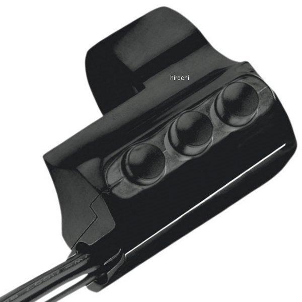 スイッチハウジング 3ボタン 右側 黒