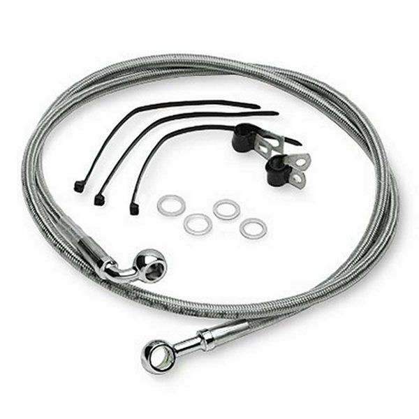 フロント ブレーキライン ステンレス 標準長 04年-10年 XL883 45496-04