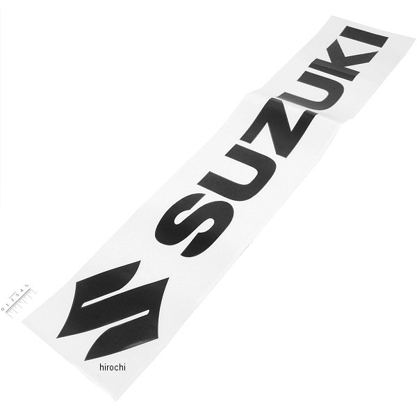 デカール 914mmx102mm スズキ 黒