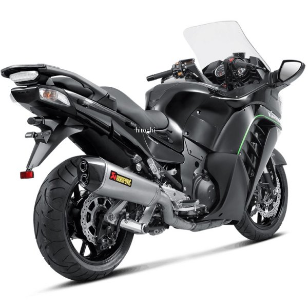 1811-2694  スリップオンマフラー E1仕様 ヘックス 08年以降 1400GTR CONCOURSE14 チタン