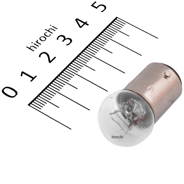 テールバルブ G18 BAY15D 12V10/5W クリア 1個