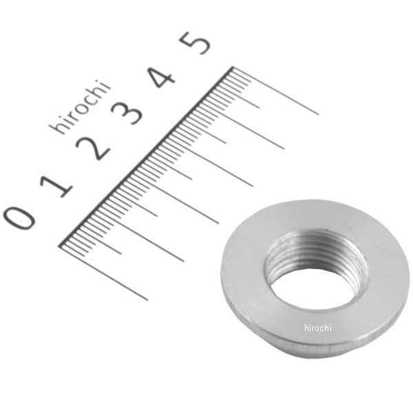 タンク用ペットコックバング 3/8インチ(9.5mm)NPT アルミ