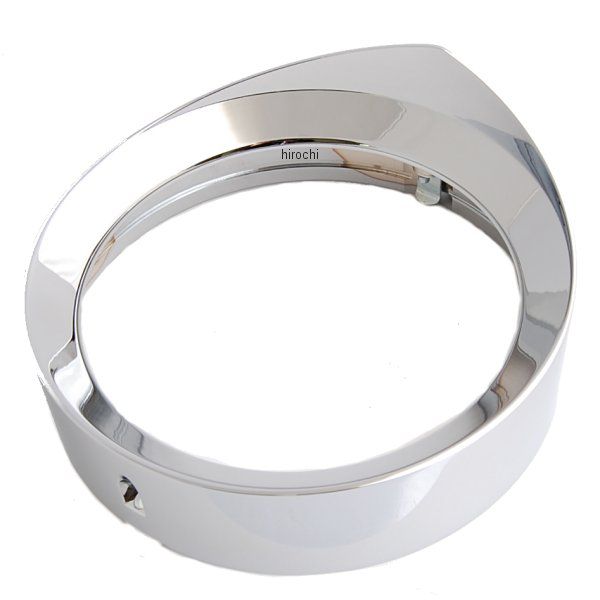 ヘッドライトべセル 7インチ用 バンパイア クローム