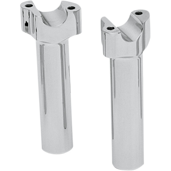 1インチハンドルバー 6インチ(152mm)高 ライザー クローム