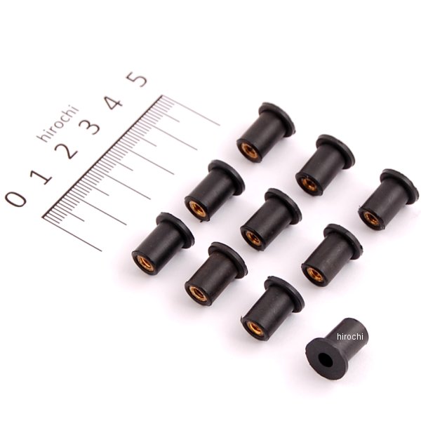 ナット ウェル 6-32 (10個入り) 5210