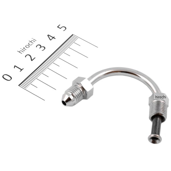 インバーテッドフレア 3/8インチ(9.5mm)-24, #3 オス, 150°チューブフィッティング