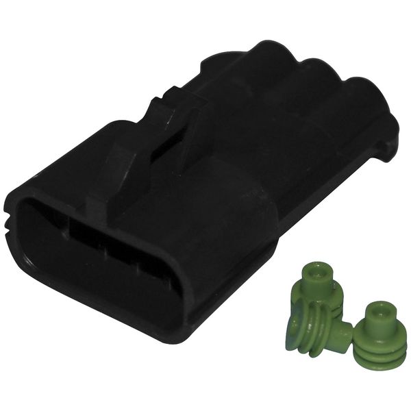 3ピン DELPHIコネクタ オス