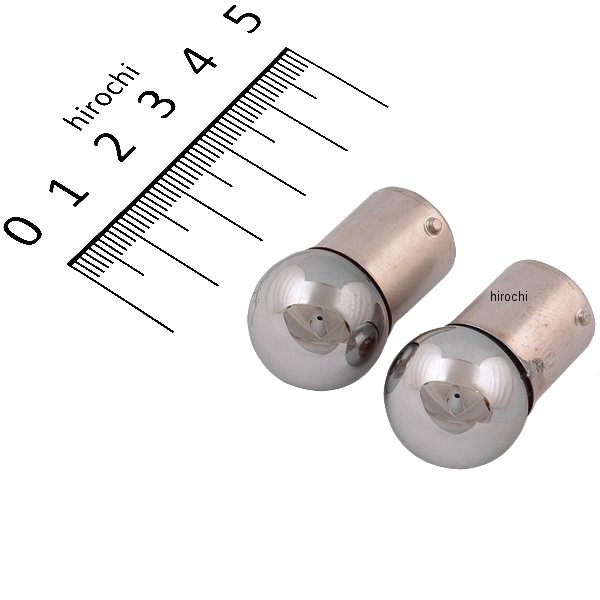 ウインカーバルブ G18 BA15S 12V10W メッキオレンジ