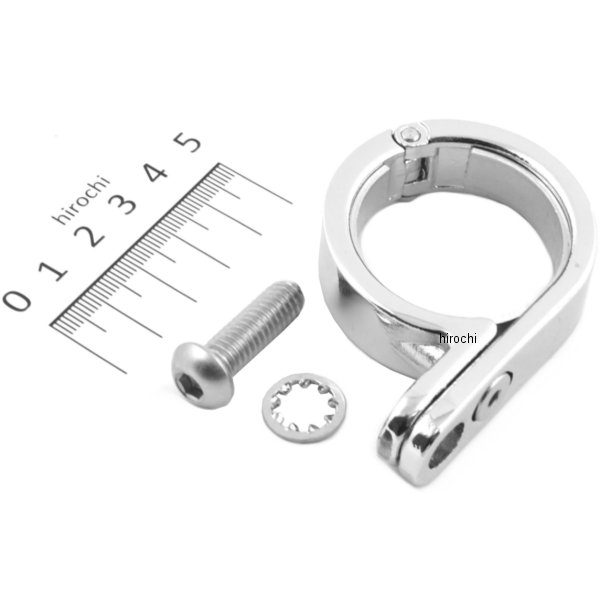 P-クランプ 39mm-41mm クローム 1個売り