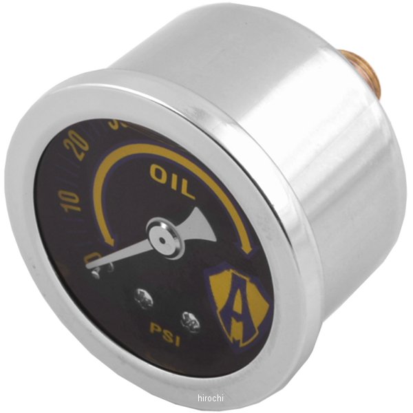 補修用 油圧計 クローム