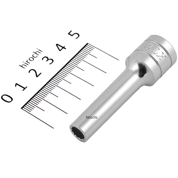 B3L-1/4W  京都機械工具 9.5sq ディープソケット(12角) 1/4インチ