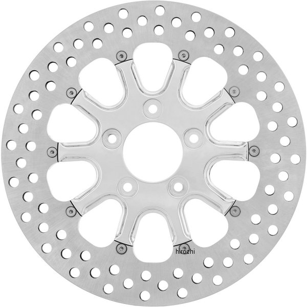 ブレーキローター 11.8インチ フロント EXECUTE クローム