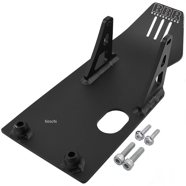 【セール特価】 BBRモータースポーツ BBR Motorsports スキッドプレート 97年-11年 CRF70F、CRF50F アルミ 黒