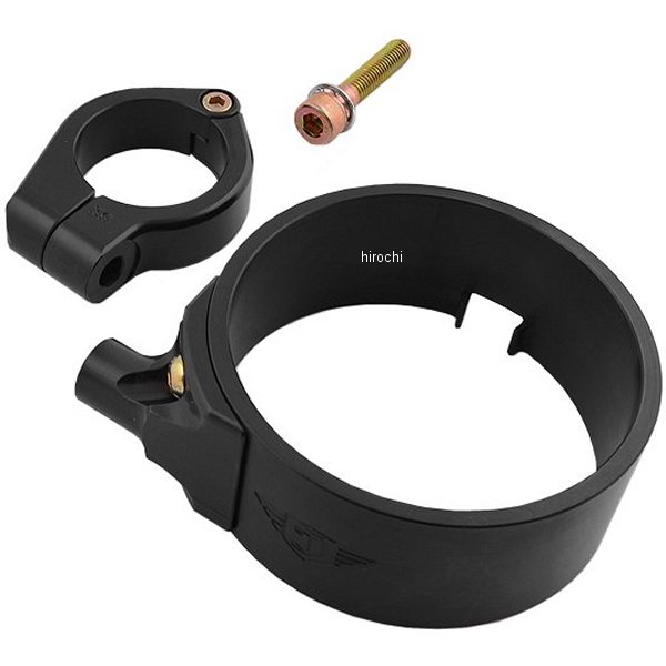 スピードメーター サイドマウント 39mm スイベルクランプ 黒