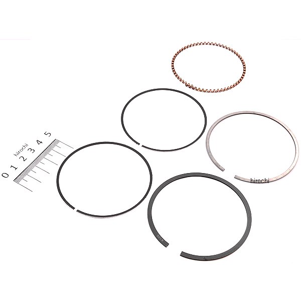 ピストンリングセット 77年-04年 XR、DR-Z、TT-R 73mm