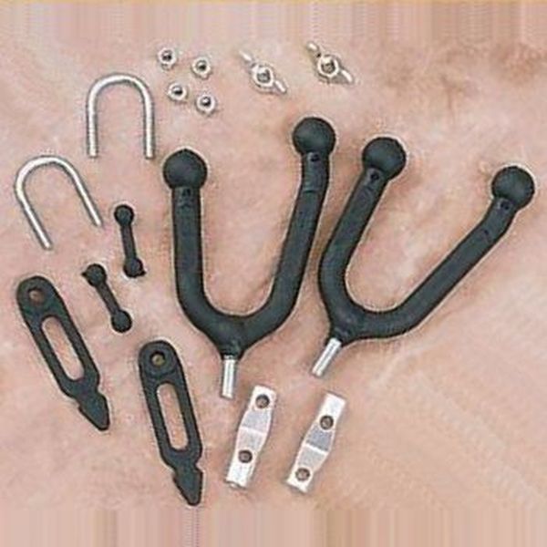 RACK 銃/ライフルホルダー 1丁用ハンドルバー ラック (2組売り)