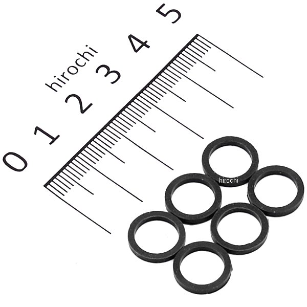 ラバーパッキン 9mm (グリーン/6個入り)