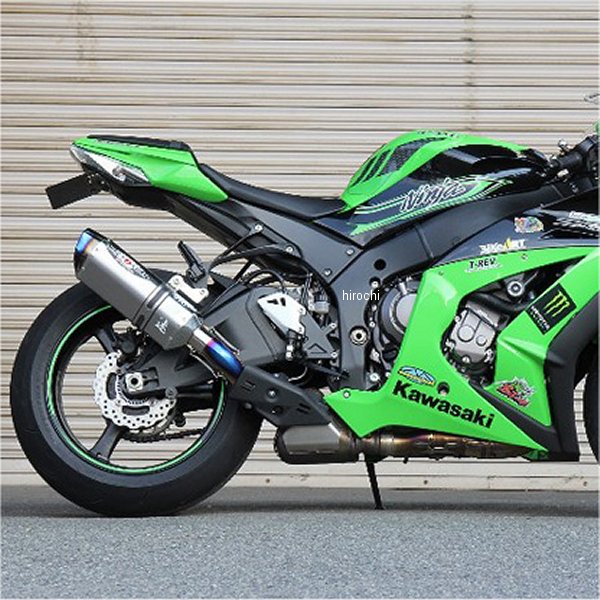 スリップオンマフラー ナサートエボリューション TYPE2 11年以降 ニンジャ ZX-10R チタン