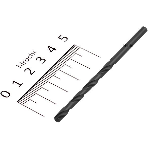 ハイスピードスチール ワイヤゲージ ドリルビット 118° 0.1590インチ
