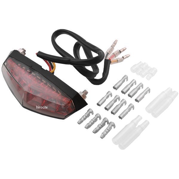 12V 電源 LED ミニテールランプ 単品 レッド 汎用