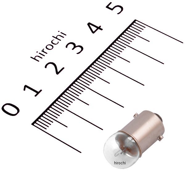 口金シングル球 6V1.7W メーター/ポジション球 (クリアー) (1個売り)