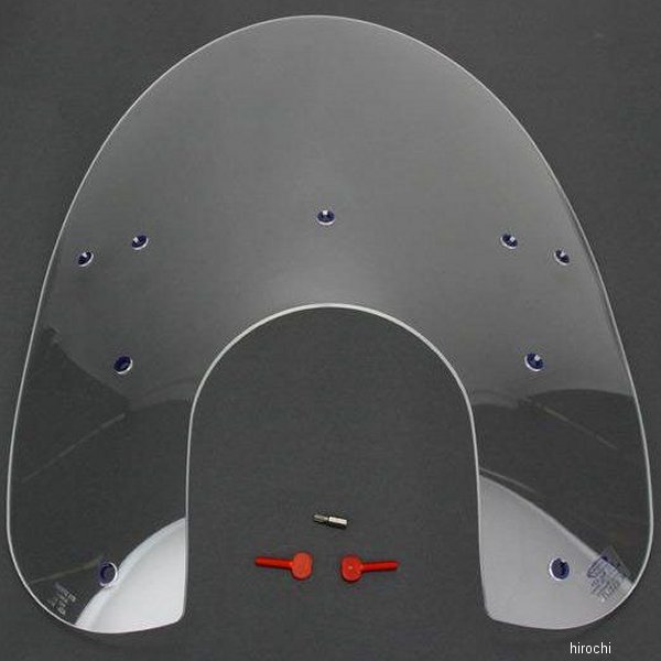 シールド ハーレー純正交換用 17インチ高 93年-07年 FLSTS クリア