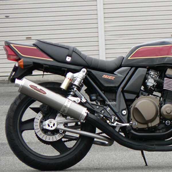 ボルトオンマフラー ナサートR 98年以降 ZRX400、ZRX400- チタン