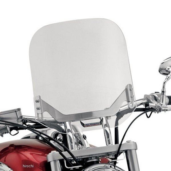 ウインドシールド 15インチ高 Bullet 取付金具付 クリア