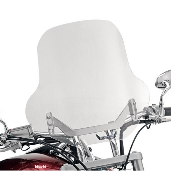 ウインドシールド 18インチ高 B-Wing 取付金具付 クリア