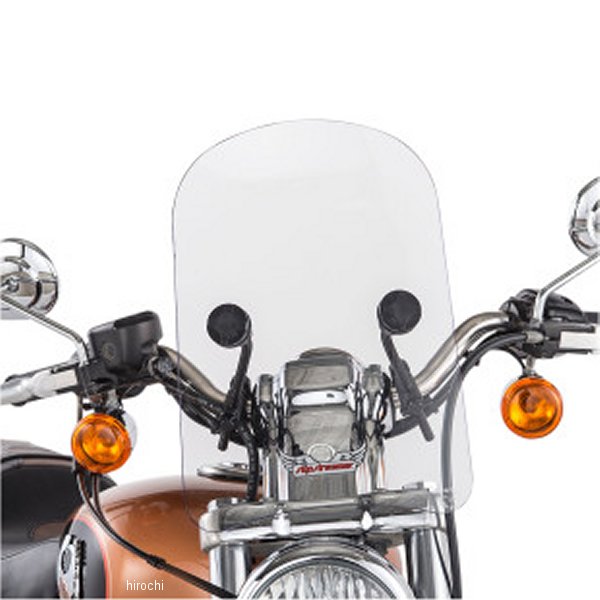 ウインドシールド 13.625インチ トゥームストーン クリア