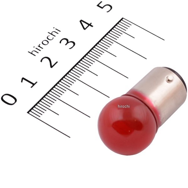 カラーレッドバルブ 12V10W/5W テールランプ用