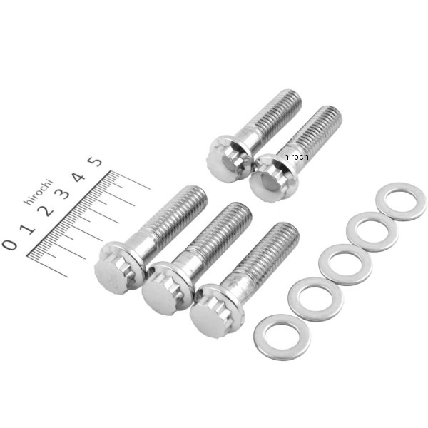 Bolt Set Pulley - Hd 2000-Up 12 Pt X 1.75 Ss 5 Pc.